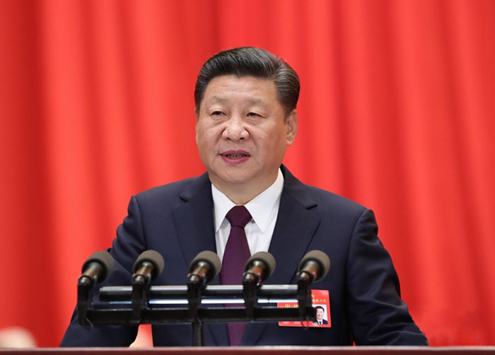 习主席做十九大报告 习主席做十九大报告